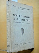 1934 scritti discorsi usato  Imola