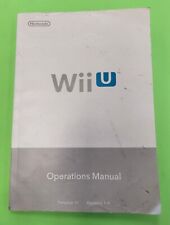 Console Nintendo Wii U manual de operações folheto de instruções somente 2012 comprar usado  Enviando para Brazil