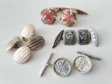 Pairs cufflinks antique for sale  BANWELL