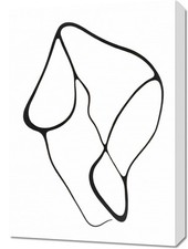 Obraz 50x70cm Kreśla 1 Minimalistyczny , Wnętrza Styl Skandynawski, Boho na sprzedaż  PL