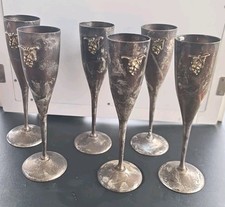 Vintage sektkelche metall gebraucht kaufen  Großbottwar