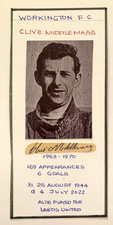 Clive middlemass workington for sale  ROTHERHAM