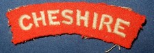 Ww2 cheshire regiment for sale  SANDHURST