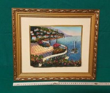 Quadro paesaggio mare usato  Roma
