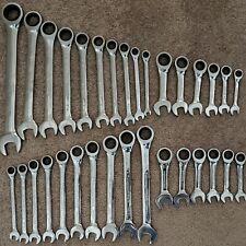 Juego de llaves combinadas de trinquete métrico GearWrench 32 piezas SAE Stubby ¡Nuevo! segunda mano  Embacar hacia Mexico