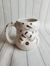 Gold white snowman for sale  NEWPORT