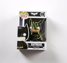 Usado, Funko Pop 19 assinado por Christian Bale Batman The Dark Knight Trilogy Beckett comprar usado  Enviando para Brazil