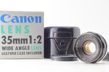 "Top Mint+++ com Caixa" Canon 35mm f/2 Lente Grande Angular MF LTM L39 Leica Parafuso JAPÃO comprar usado  Enviando para Brazil