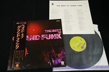 GRAND FUNK RAILROAD THE BEST OF JAPAN VINYL LP OBI GATEFOLD CP-80100 comprar usado  Enviando para Brazil