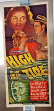 Cartaz do filme "HIGH TIDE" Daybill como novo estado 1947 comprar usado  Enviando para Brazil