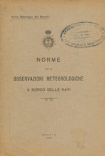 Servizio meteorologico navi usato  Italia