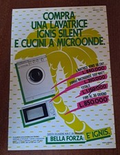 Pubblicità lavatrice ignis usato  Pontecagnano Faiano