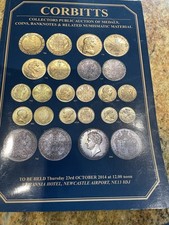 Corbitts numismatic catalogue for sale  BIGGLESWADE