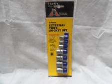 Fabricado nos EUA 7 peças. Conjunto de soquete externo Torx 17-9771, usado comprar usado  Enviando para Brazil