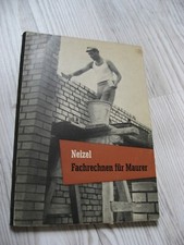 Fachrechnen maurer neitzel gebraucht kaufen  Kalletal