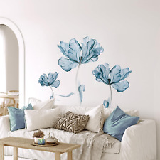 Grande blu fiori usato  Roma