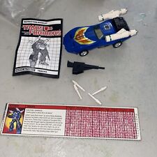 Minty 100% Completo TRANSFORMERS G1 TRACKS VINTAGE Original TAKARA pré-esfregar comprar usado  Enviando para Brazil