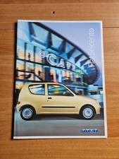 Używany, Brochure Fiat Seicento Lingua Italiana 11 Pagine Edz 03/2004 na sprzedaż Używany, Brochure Fiat Seicento Lingua Italiana 11 Pagine Edz 03/2004 na sprzedaż  Wysyłka do Poland