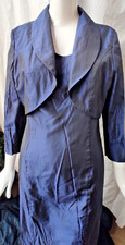 Abendkleid taft dunkelblau gebraucht kaufen  Bonn