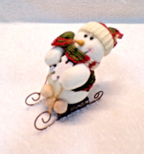 Snowman metal sled for sale  Indianapolis