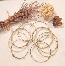 Lot stackable goldtone for sale  Stigler