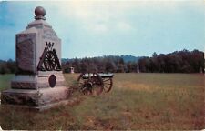 Cartão postal Wheatfield Battery D 1º N Y monumento de artilharia guerra civil Gettyburge Pa comprar usado  Enviando para Brazil