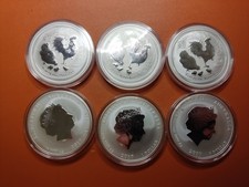 Silber münze lunar gebraucht kaufen  Selm