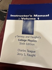 Instructor manual volume for sale  Palos Hills