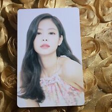 Cartão fotográfico rosa Jennie BLACKPINK Welcoming Collection Edition celebridade KPOP menina comprar usado  Enviando para Brazil