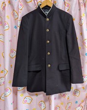 ^_^ Uniforme escolar japonês inverno! Bom estado. Preto. 180A, L~ LL. comprar usado  Enviando para Brazil
