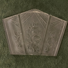 Glass plate sconce d'occasion  Expédié en Belgium