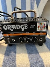 Amplificador de guitarra Orange Amps Micro Dark 20w cabeça híbrida comprar usado  Enviando para Brazil