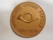 Medaglia centenario istituzion usato  Italia