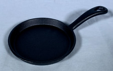 Frigideira de ferro fundido individual pequena 5” frigideira panqueca 1/2" profundidade comprar usado  Enviando para Brazil