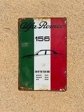 Insegna pubblicitaria alfa usato  Settingiano