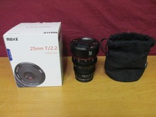 Lente Meike 25mm T2.2 Cinema Prime para montagem MFT **Estado perfeito** comprar usado  Enviando para Brazil