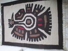 Tenture tapisserie mexicaine d'occasion  Tournon-sur-Rhône