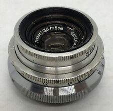 Obiektyw Carl Zeiss Jena TESSAR 1:3,5 f=5cm Czerwony "T" aparat M42 #3162705 na sprzedaż  PL