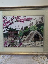 Chinese silk embroidery for sale  BATH