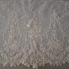 Large dentelle filet d'occasion  Montmorillon