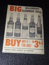 Vintage 1959 wildroot for sale  Sewickley