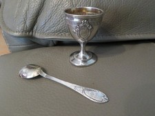 Coquetier petite cuillère d'occasion  Ussac