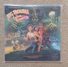 RARE Big Trouble In Little China Silva Screen Vinyl Soundtrack LP 1986 Ex/Ex, usado comprar usado  Enviando para Brazil