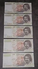 Banconote italiane 100.000 usato  Cassino