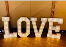 4ft love letter for sale  HELSTON
