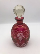 Victorian cranberry glass for sale  KETTERING