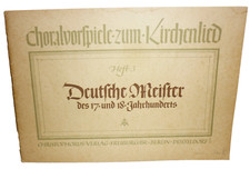 Choralvorspiele deutsche meist gebraucht kaufen  Würzburg
