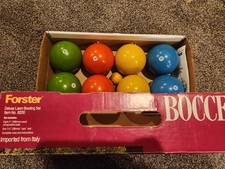 Vtg forster bocce for sale  Fond Du Lac