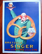 Beer wine poster d'occasion  Expédié en Belgium