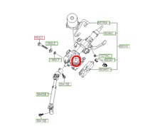 Hyundai steering column for sale  CARRICKFERGUS